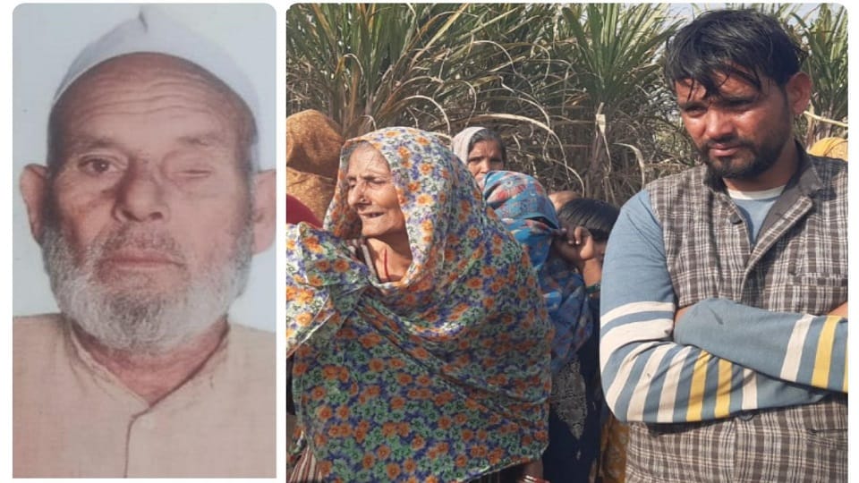 Baghpat: Pradhan's father died at the purchasing center, accused the weighing clerk, beat him up