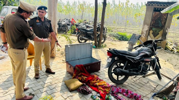 eight-year-old boy murder and his eyes were gouged out box was filled with popcorn and snacks In Bareilly