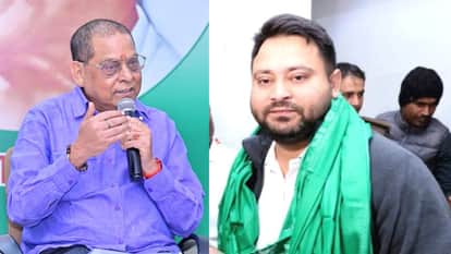 Bihar : JDU party niraj kumar targeted rjd party Tejashwi Yadav missing from the House during session patna