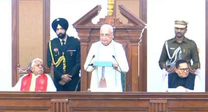 Bihar Vidhan Sabha third day of the winter session with the Governor address JDU BJP RJD Congress AIMIM