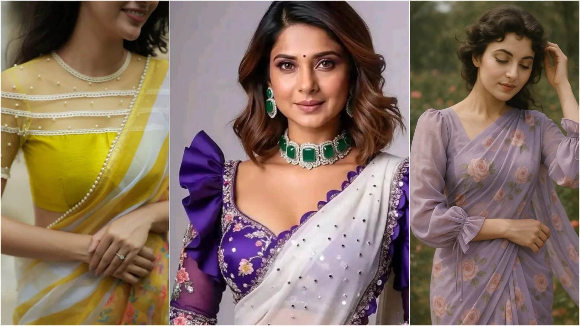 Winter Blouse Design Ideas For Wedding Season Stylish Blouse Trends Disprj