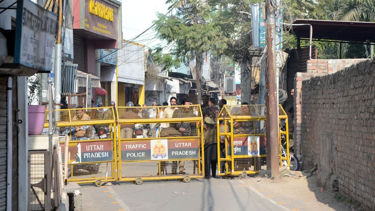 Bulldozers razed the wedding halls of Azam Khan close associates for the second day in Bareilly