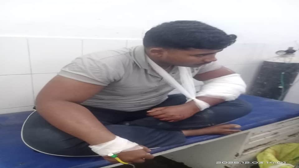 घायल युवक