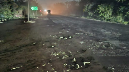Kanpur: retired clerk died and two others were injured when a bike skidded on mud on a highway