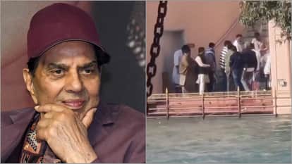 Dharmendra Ashes Immerse In Haridwar Sunny Deol Son Karan Deol Did Ritual Whole Deol Family Attend
