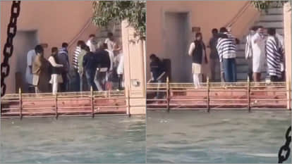 Dharmendra Ashes Immerse In Haridwar Sunny Deol Son Karan Deol Did Ritual Whole Deol Family Attend