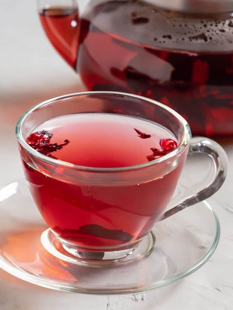 गुड़हल की चाय