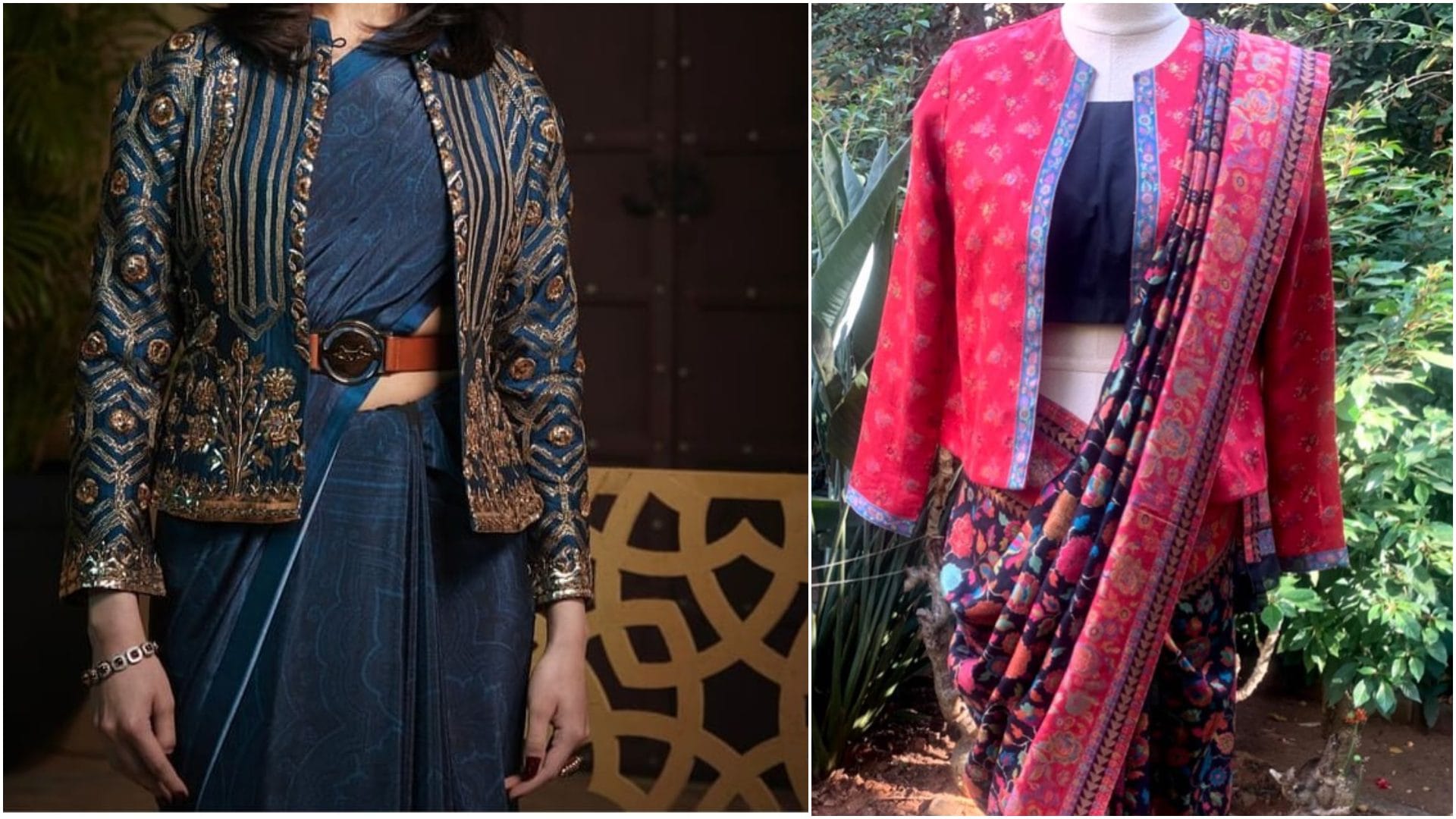 Fashion Tips How to Style Modern Outfits Using Traditional Bandhani Saree