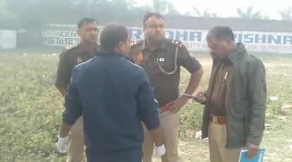 Kanpur young man murdered body thrown in empty plot his hands were tied with rope his face was tied with sack
