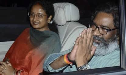 hemant soren kalpana soren delhi visit ranchi political speculation leadership change