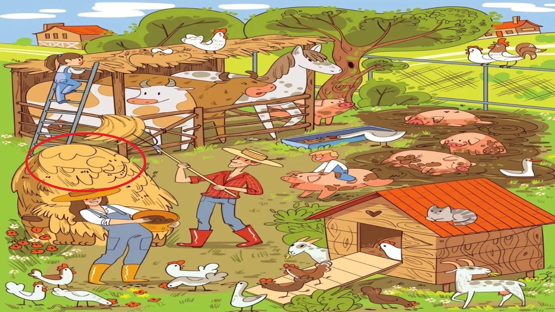 Optical Illusion iq test brain teaser image Can You Spot Elephant Within 15 Seconds?