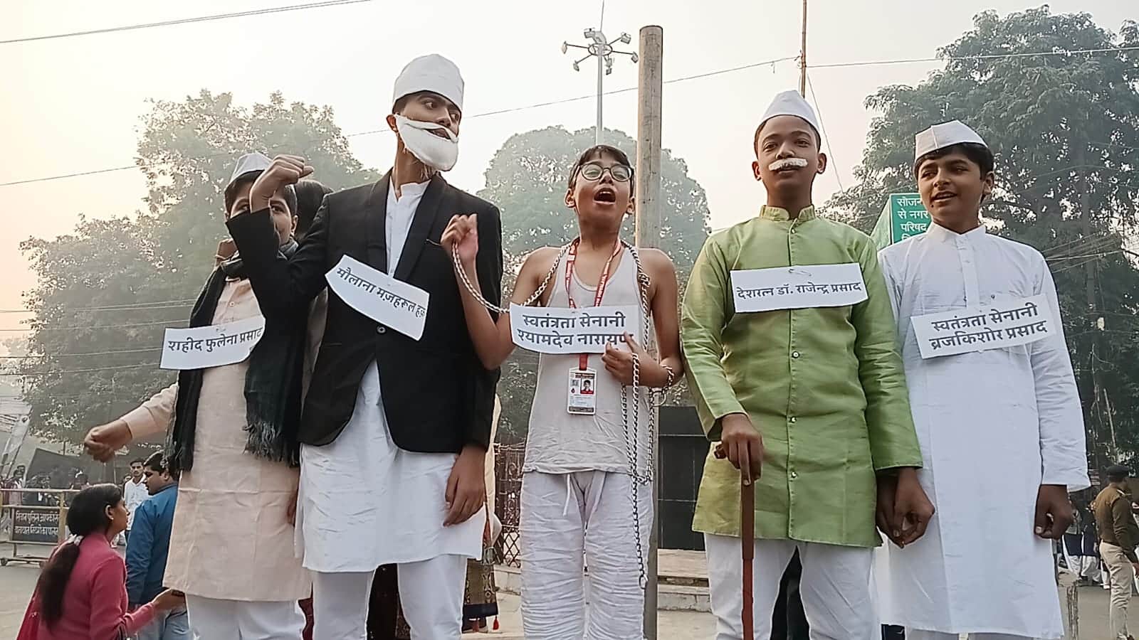 प्रभात फेरी निकाली गई