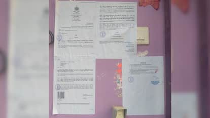 ED team pasted notice at house of cough syrup smuggling kingpin Shubham Jaiswal in varanasi