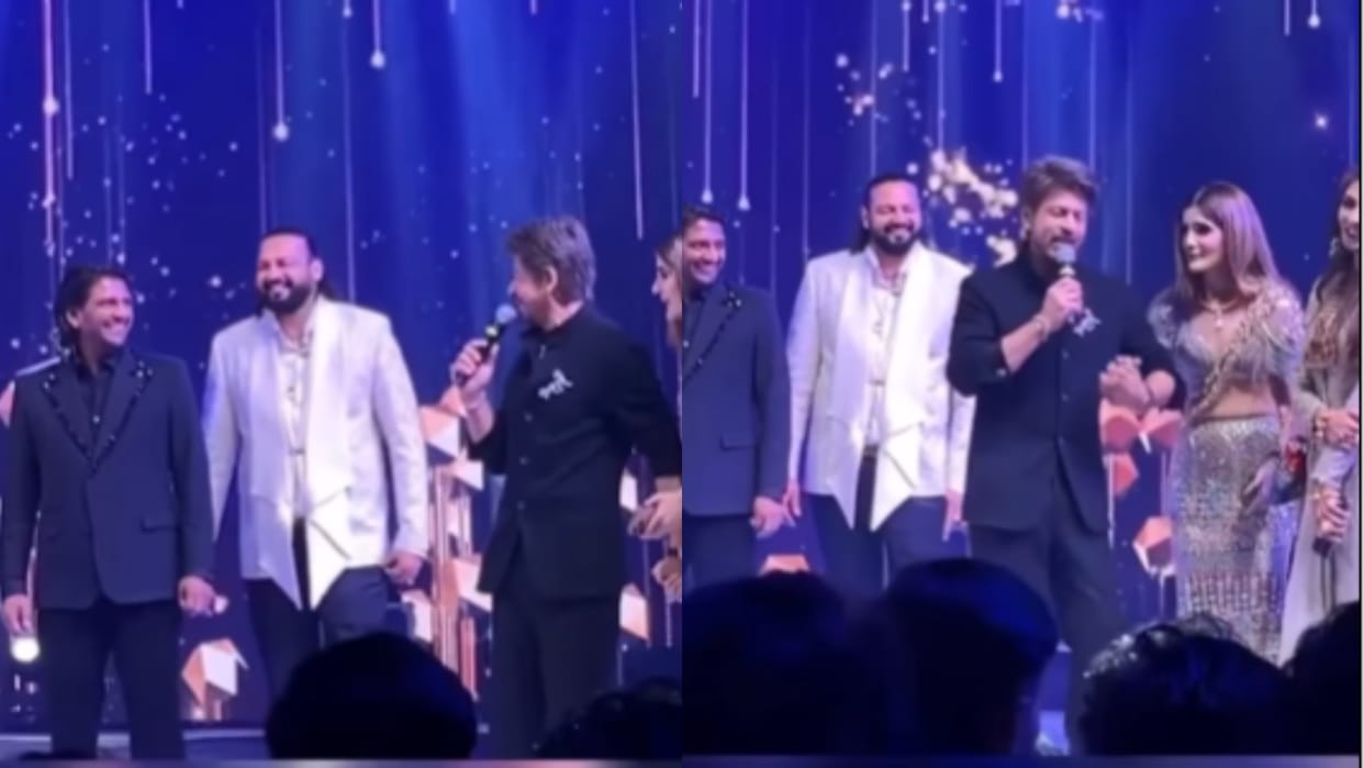 shahrukh khan delhi wedding viral video bride says bolo zubaan kesari srk reaction funny moment controversy