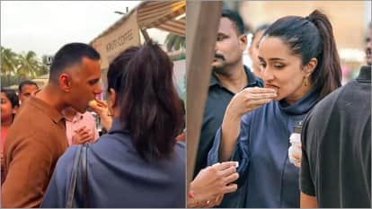 Shraddha Kapoor Lovingly Feeds Golgappas To Rumored Boyfriend Rahul Mody Video Viral