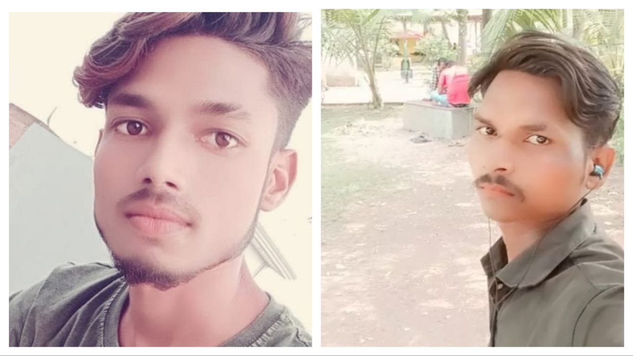Two bike riders died after being hit by a tractor, causing commotion when the bodies reached the village