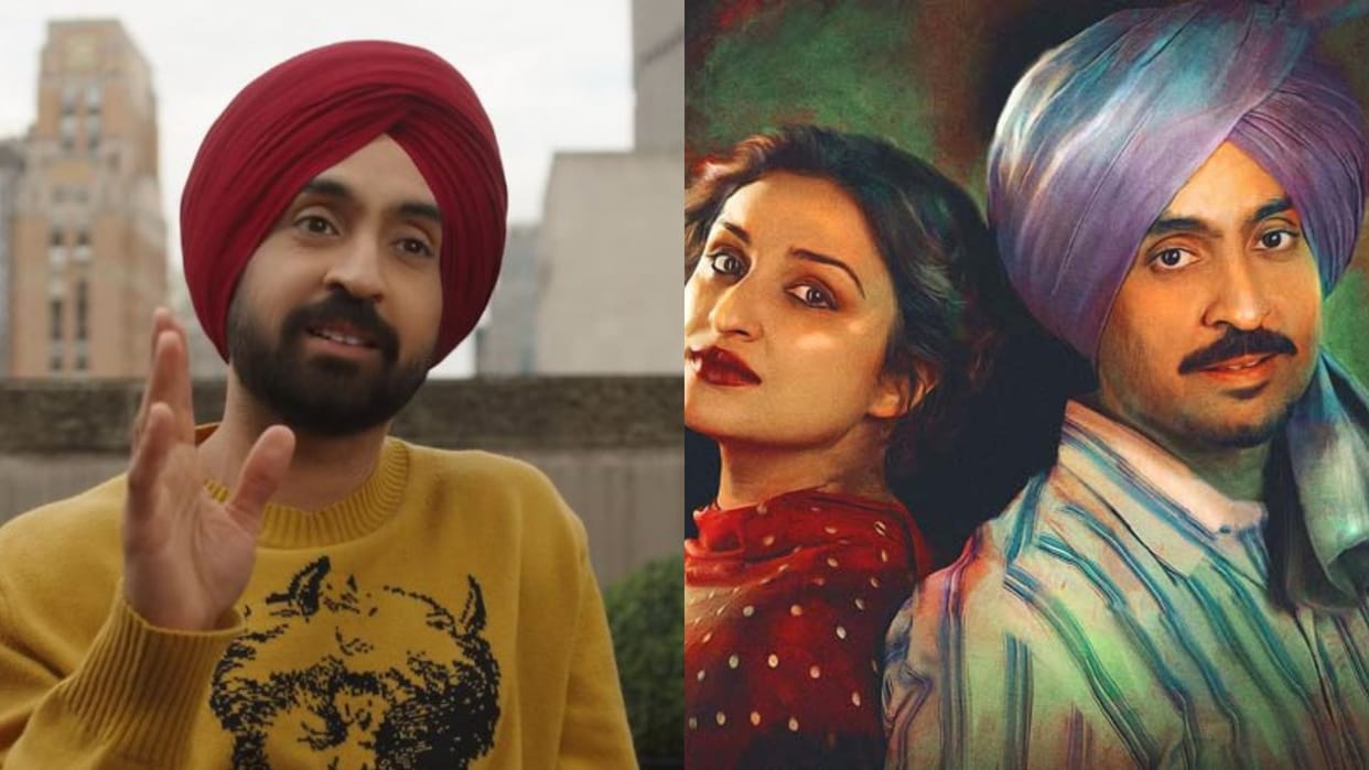 Diljit Singh Dosanjh become sad after seeing his own character in Amar Singh Chamkila