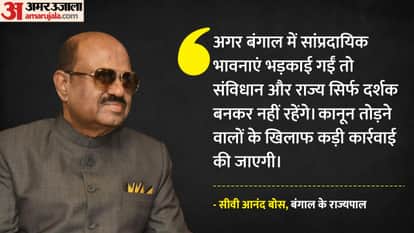 West Bengal Governor CV Ananda Bose warns of Babri Styled Mosque Humayun Kabir news and updates