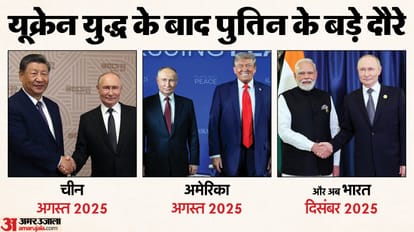 आज शाम को पीएम मोदी से मिलेंगे व्लादिमीर पुतिन।