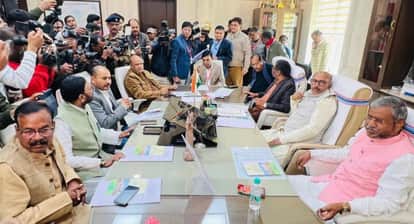 all party meeting winter session preparations cooperation coordination