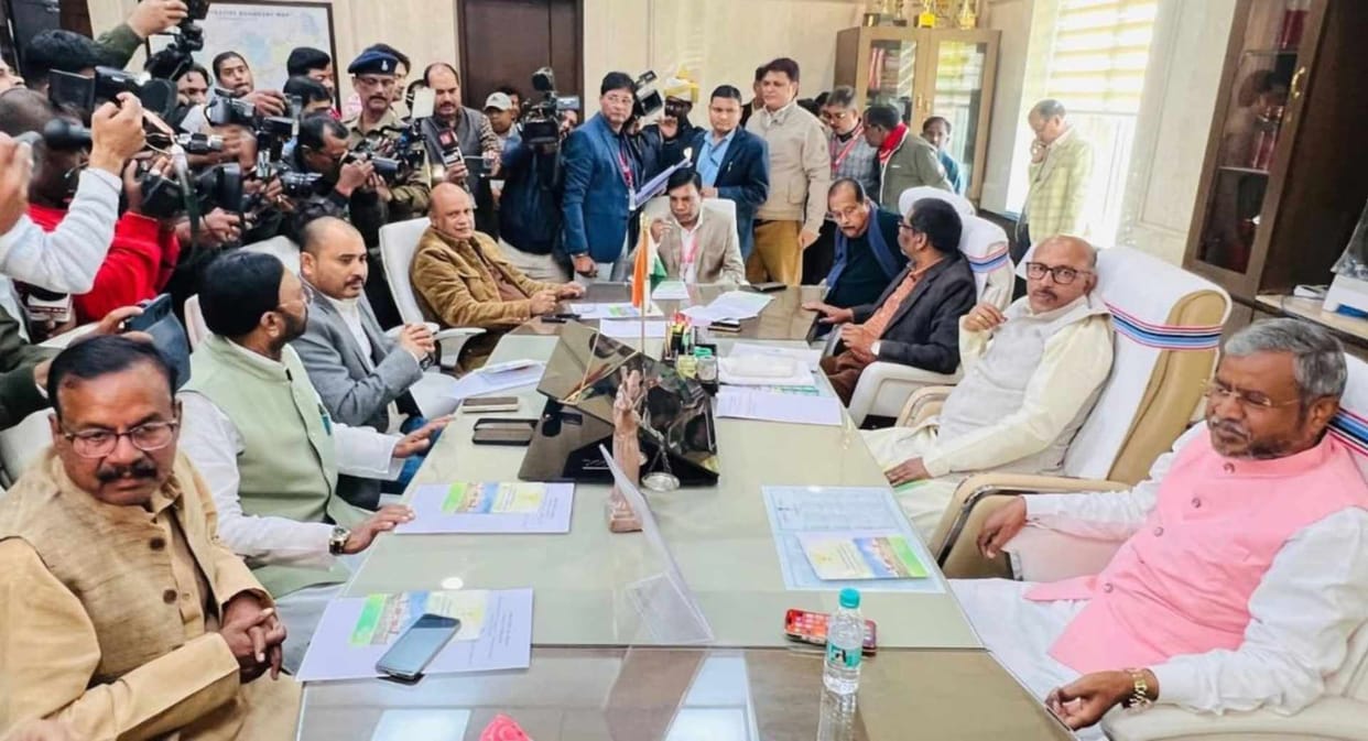 all party meeting winter session preparations cooperation coordination