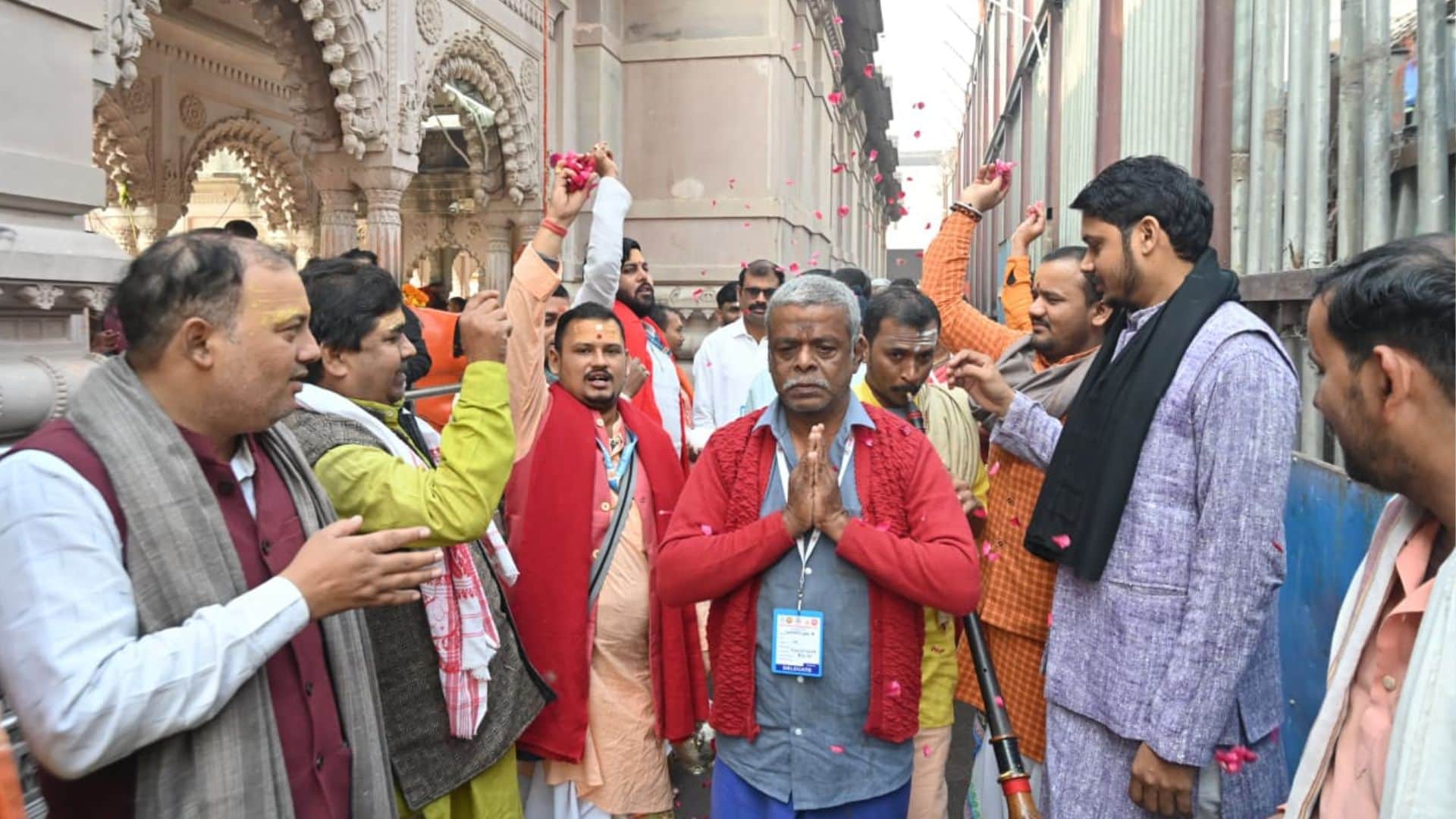 Kashi Tamil Sangamam 4.0 second group visited Kashi Vishwanath Dham in Varanasi