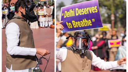 UP: Saharanpur MP Imran Masood arrived in Lok Sabha with oxygen cylinder, said - it is difficult to breathe