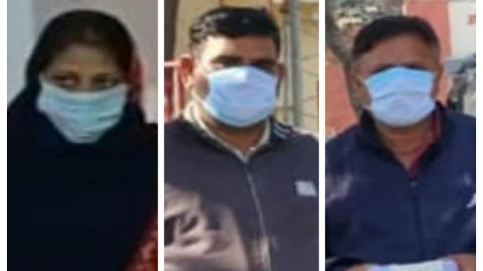 लुटेरी दुल्हन और उसके दो साथी।