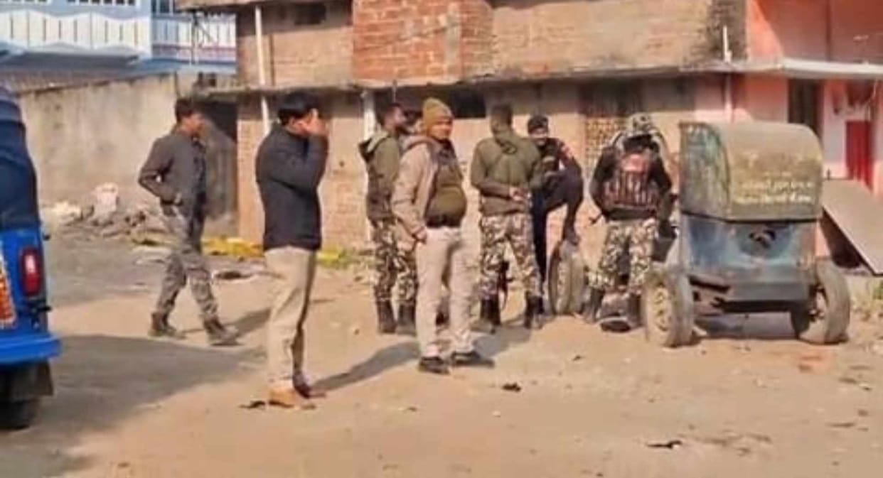 nalanda nia raid illegal arms trafficking case ammunition seizure bihar stf investigation