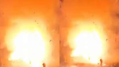 Cake explodes as soon as candle is lit causing panic at birthday party friends horrific prank