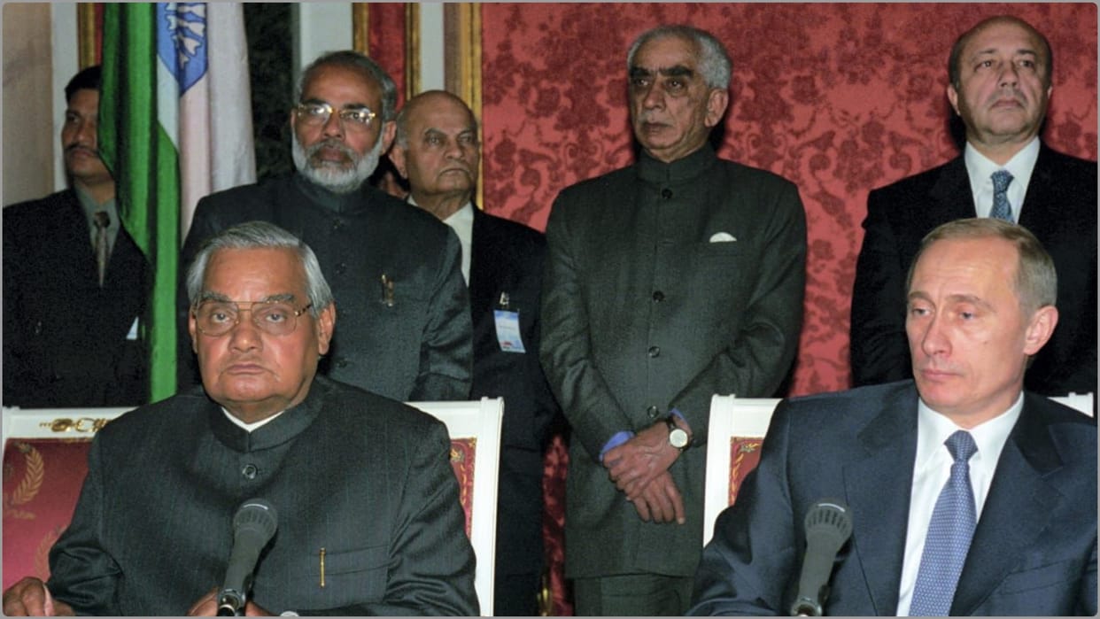 PM Modi and President Putin have a long relationship that goes back almost 25 years.