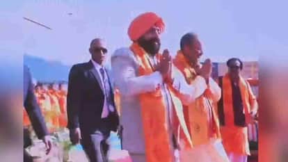 Haridwar News Centenary celebration of Gayatri Teerth Shantikunj Governor arrives for Bhoomi Pujan