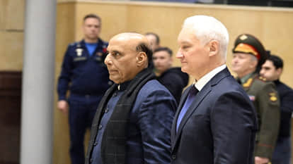 India-Russia News Rajnath Singh and Russian Defense Minister Belousov to meet today