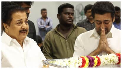 AVM Saravanan Dies At 89 Tamil Nadu Chief Minister MK Stalin Rajinikanth Sivakumar Suriya Pay Final Tributes