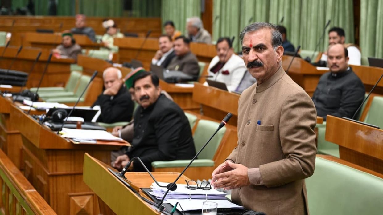Himachal Assembly Five advisors in CM office Gokul drawing a salary of one rupee CM informed