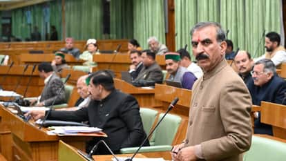 Himachal Assembly Winter Session CM Sukhu spoke on his foreign tour even paid for tea through card