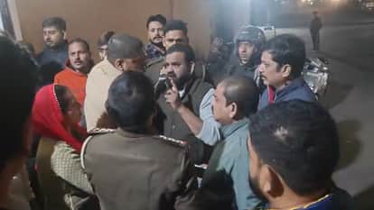 In a dispute over parking a bus, the brother of a BJP leader was beaten up by the son of a former MLA