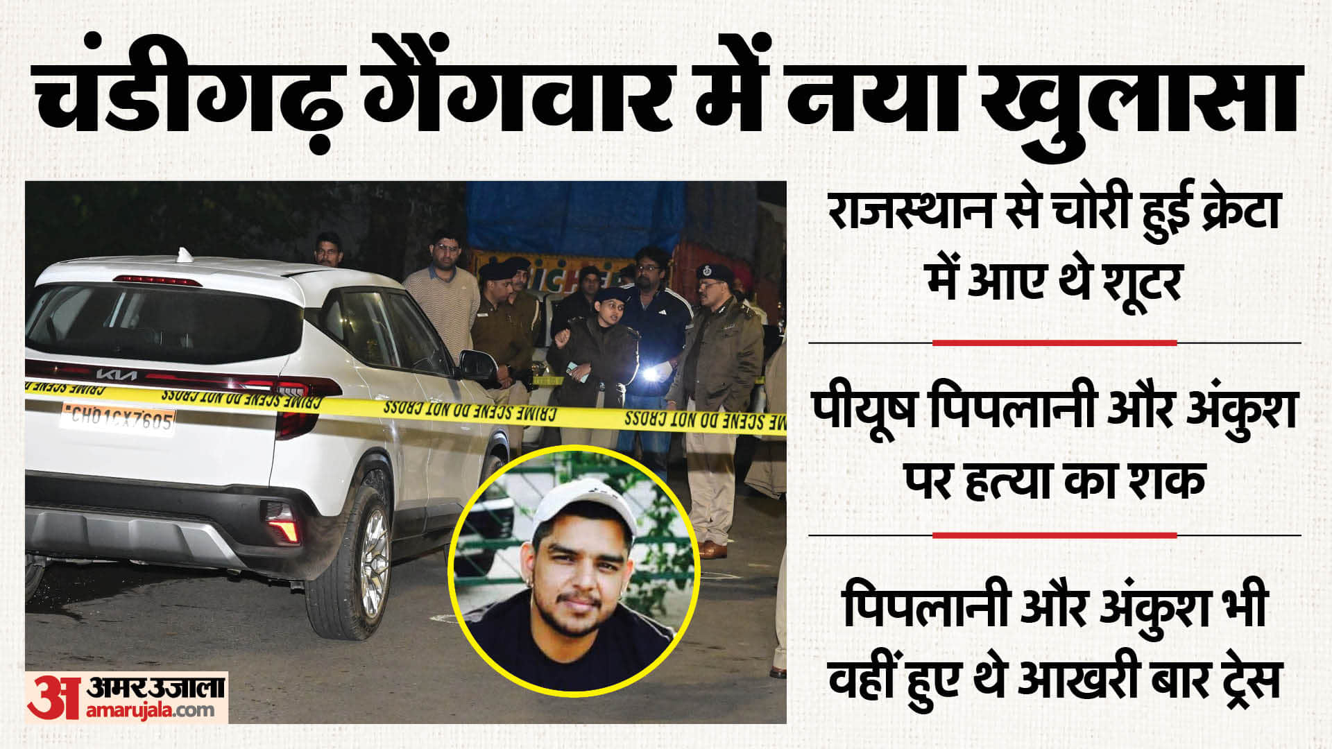 Lawrence gang members Piplani and Ankush suspected of Parry murder who arrived in stolen Creta from Kota