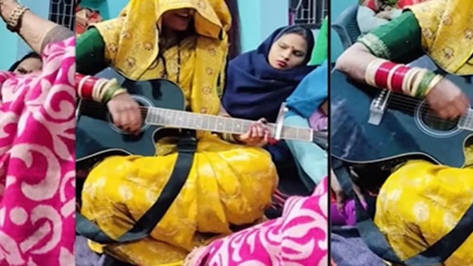 Guitar Bahu: UP Rockstar Bride Tanya Singh Goes Viral for Singing with Guitar, Crosses Million Views
