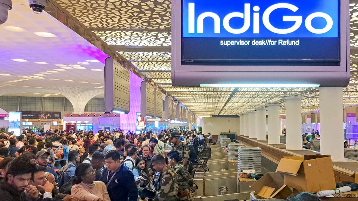 IndiGo crisis airline cancels over 220 flights at Mumbai Delhi airports