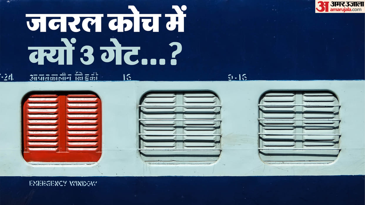 Why Indian Railways General Coaches Have 3 Doors Know real reason here IRCTC guidelines