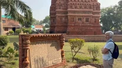 After visiting 44 cities German tourist says Kanpur is friendliest city amazed by carvings of Gupta era temple