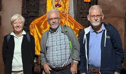 After visiting 44 cities German tourist says Kanpur is friendliest city amazed by carvings of Gupta era temple