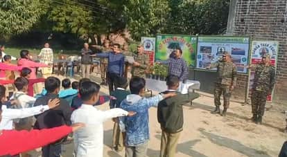 Kanpur World Soil Day TA Battalion cleanliness drive Ganga Task Force administers oath for soil conservation