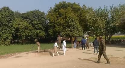 Kanpur lives of 600 children are at risk 11000 volt power line runs over the school SDO assurance to remove it