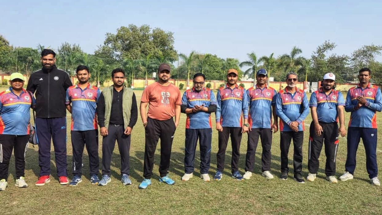 T20 cricket tournament in Varanasi Abhinav 49 off 37 balls helped the personnel department reach quarter-final