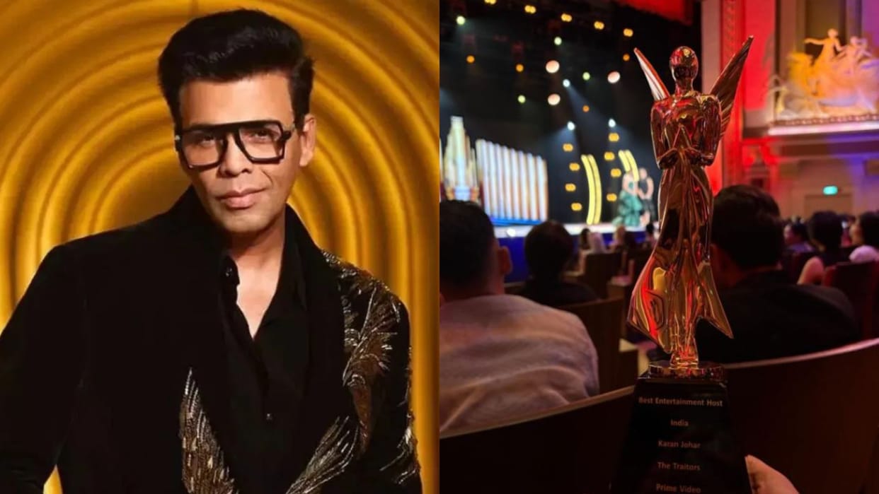 Karan Johar bags Best Host award for The Traitors at Asian Academy Creative Awards 2025