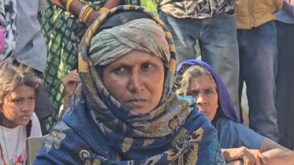 Fed up with her alcoholic husband a mother of eight murdered him by attacking him with a grinding stone accus
