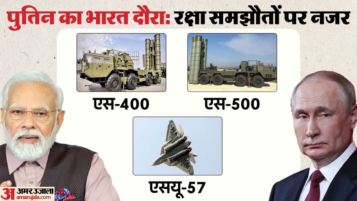 India Russia Relations President Vladimir Putin PM Narendra Modi may sign defence Deals on S-400 S-500 Su-57