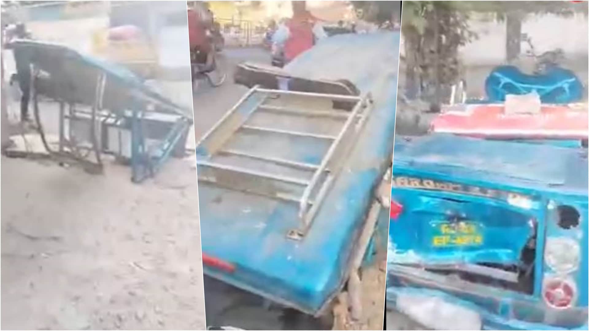 तेज रफ्तार कार ने ई रिक्शा चालक को टक्कर मारी, हुई मौत